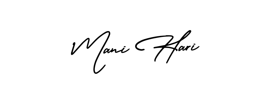 Make a short Mani Hari signature style. Manage your documents anywhere anytime using AmerikaSignatureDemo-Regular. Create and add eSignatures, submit forms, share and send files easily. Mani Hari signature style 3 images and pictures png