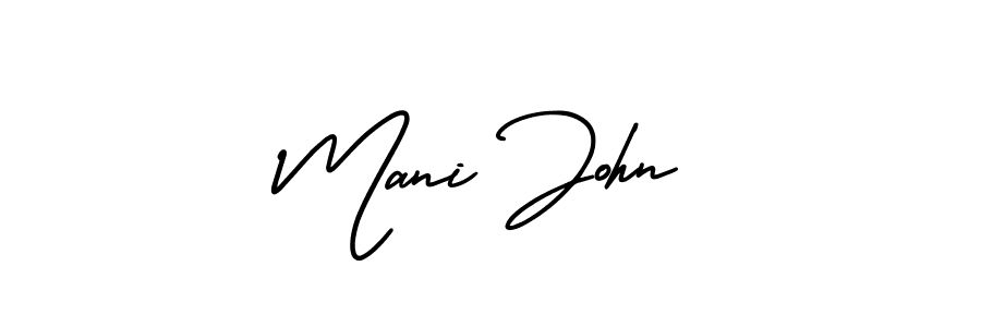 This is the best signature style for the Mani John name. Also you like these signature font (AmerikaSignatureDemo-Regular). Mix name signature. Mani John signature style 3 images and pictures png