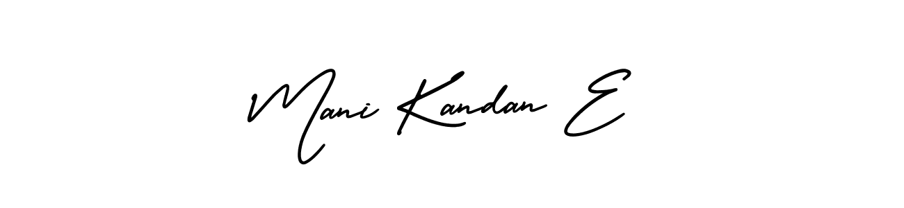 Also we have Mani Kandan E name is the best signature style. Create professional handwritten signature collection using AmerikaSignatureDemo-Regular autograph style. Mani Kandan E signature style 3 images and pictures png