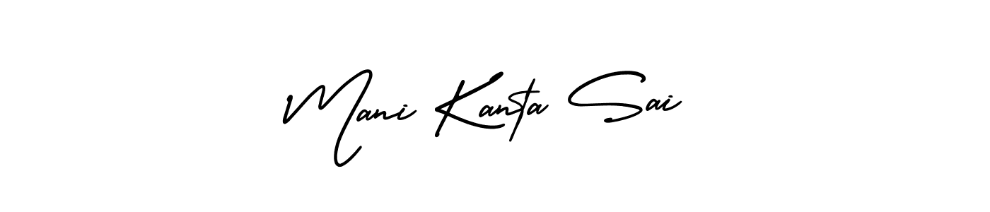 It looks lik you need a new signature style for name Mani Kanta Sai. Design unique handwritten (AmerikaSignatureDemo-Regular) signature with our free signature maker in just a few clicks. Mani Kanta Sai signature style 3 images and pictures png