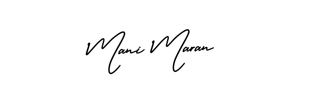 Best and Professional Signature Style for Mani Maran. AmerikaSignatureDemo-Regular Best Signature Style Collection. Mani Maran signature style 3 images and pictures png