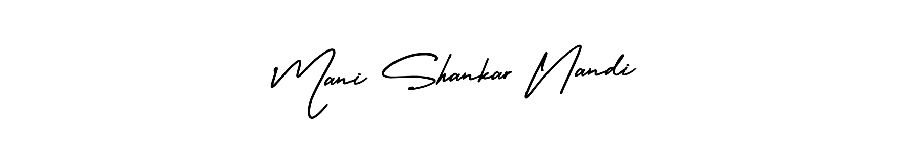See photos of Mani Shankar Nandi official signature by Spectra . Check more albums & portfolios. Read reviews & check more about AmerikaSignatureDemo-Regular font. Mani Shankar Nandi signature style 3 images and pictures png
