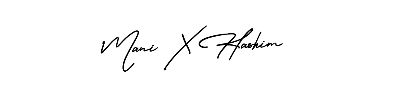 See photos of Mani X Hashim official signature by Spectra . Check more albums & portfolios. Read reviews & check more about AmerikaSignatureDemo-Regular font. Mani X Hashim signature style 3 images and pictures png