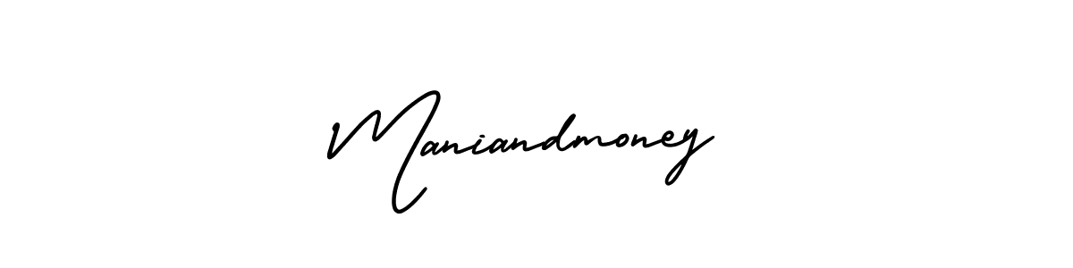 Similarly AmerikaSignatureDemo-Regular is the best handwritten signature design. Signature creator online .You can use it as an online autograph creator for name Maniandmoney. Maniandmoney signature style 3 images and pictures png