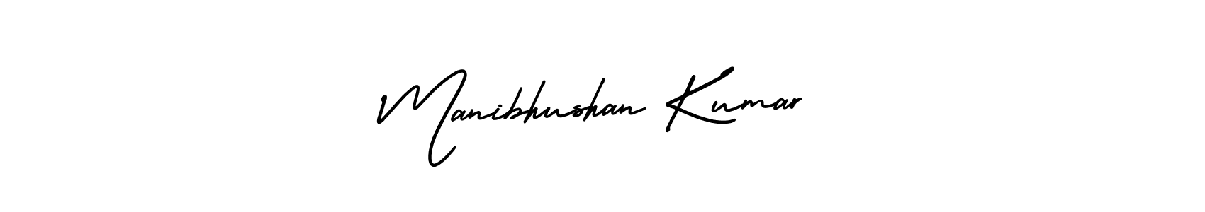 Use a signature maker to create a handwritten signature online. With this signature software, you can design (AmerikaSignatureDemo-Regular) your own signature for name Manibhushan Kumar. Manibhushan Kumar signature style 3 images and pictures png