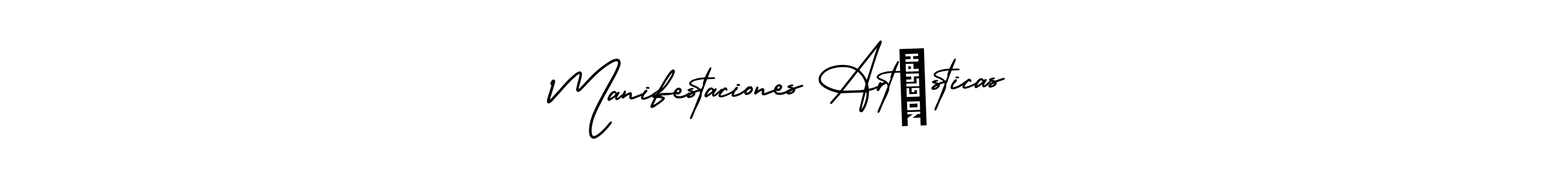Check out images of Autograph of Manifestaciones Artísticas name. Actor Manifestaciones Artísticas Signature Style. AmerikaSignatureDemo-Regular is a professional sign style online. Manifestaciones Artísticas signature style 3 images and pictures png