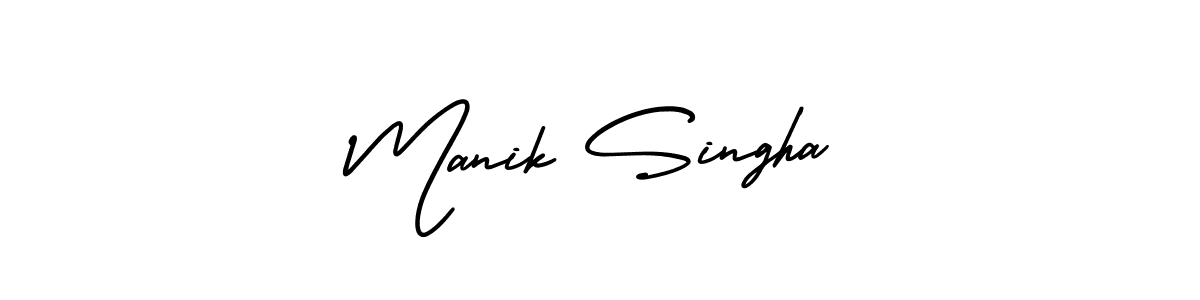 Best and Professional Signature Style for Manik Singha. AmerikaSignatureDemo-Regular Best Signature Style Collection. Manik Singha signature style 3 images and pictures png