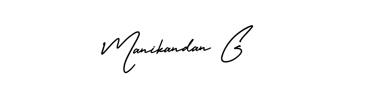 This is the best signature style for the Manikandan G name. Also you like these signature font (AmerikaSignatureDemo-Regular). Mix name signature. Manikandan G signature style 3 images and pictures png