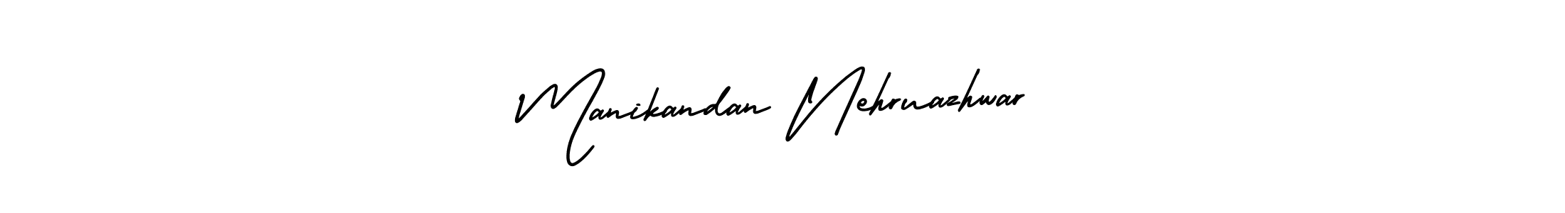 How to make Manikandan Nehruazhwar signature? AmerikaSignatureDemo-Regular is a professional autograph style. Create handwritten signature for Manikandan Nehruazhwar name. Manikandan Nehruazhwar signature style 3 images and pictures png