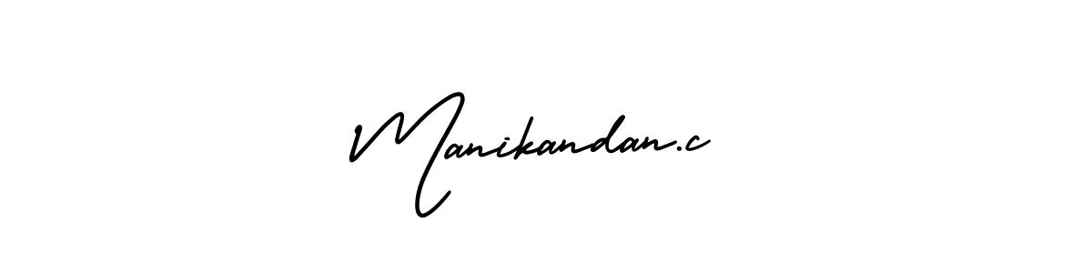 AmerikaSignatureDemo-Regular is a professional signature style that is perfect for those who want to add a touch of class to their signature. It is also a great choice for those who want to make their signature more unique. Get Manikandan.c name to fancy signature for free. Manikandan.c signature style 3 images and pictures png