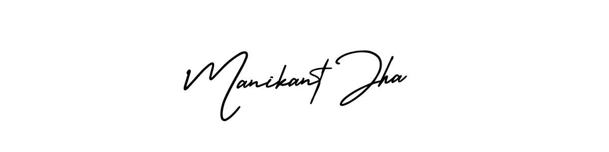 if you are searching for the best signature style for your name Manikant Jha. so please give up your signature search. here we have designed multiple signature styles  using AmerikaSignatureDemo-Regular. Manikant Jha signature style 3 images and pictures png