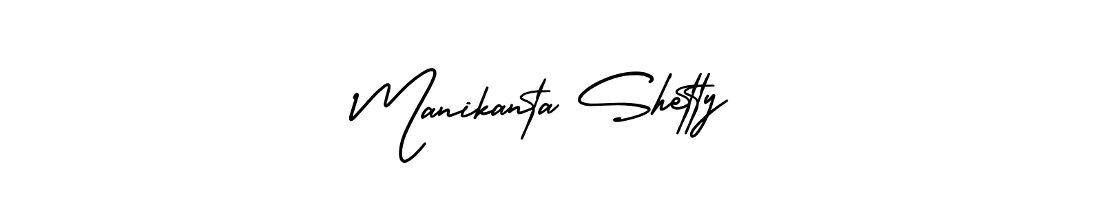 It looks lik you need a new signature style for name Manikanta Shetty. Design unique handwritten (AmerikaSignatureDemo-Regular) signature with our free signature maker in just a few clicks. Manikanta Shetty signature style 3 images and pictures png