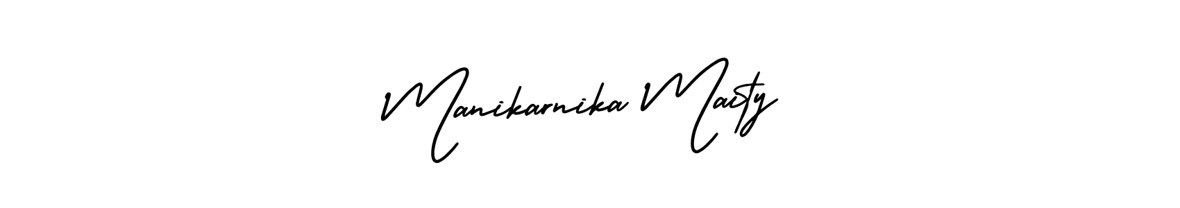 Also we have Manikarnika Maity name is the best signature style. Create professional handwritten signature collection using AmerikaSignatureDemo-Regular autograph style. Manikarnika Maity signature style 3 images and pictures png