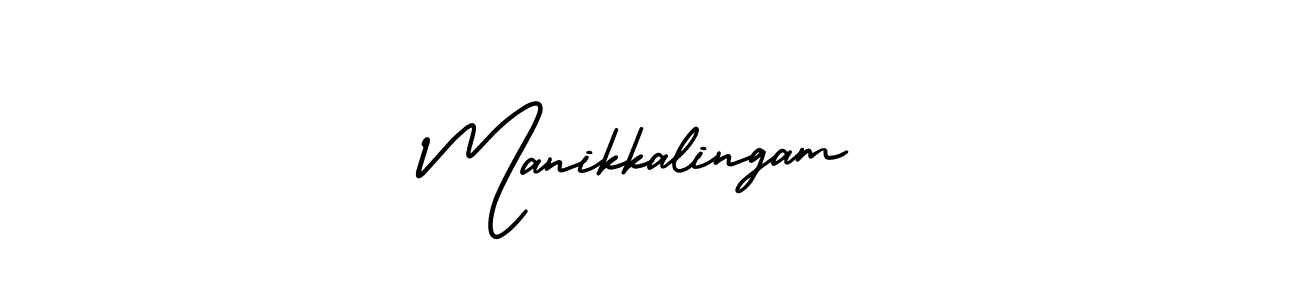 if you are searching for the best signature style for your name Manikkalingam. so please give up your signature search. here we have designed multiple signature styles  using AmerikaSignatureDemo-Regular. Manikkalingam signature style 3 images and pictures png