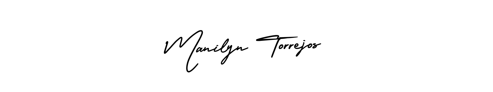 How to Draw Manilyn Torrejos signature style? AmerikaSignatureDemo-Regular is a latest design signature styles for name Manilyn Torrejos. Manilyn Torrejos signature style 3 images and pictures png