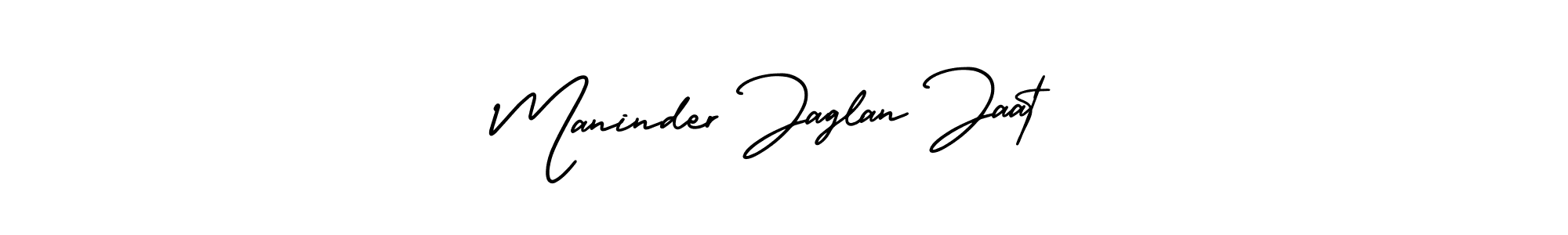 Use a signature maker to create a handwritten signature online. With this signature software, you can design (AmerikaSignatureDemo-Regular) your own signature for name Maninder Jaglan Jaat. Maninder Jaglan Jaat signature style 3 images and pictures png