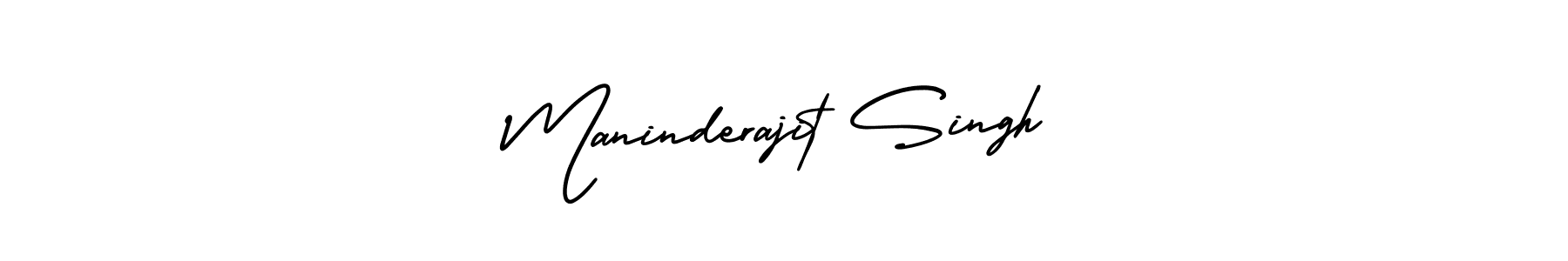 It looks lik you need a new signature style for name Maninderajit Singh. Design unique handwritten (AmerikaSignatureDemo-Regular) signature with our free signature maker in just a few clicks. Maninderajit Singh signature style 3 images and pictures png