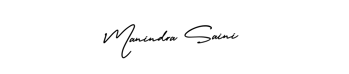 You can use this online signature creator to create a handwritten signature for the name Manindra Saini. This is the best online autograph maker. Manindra Saini signature style 3 images and pictures png