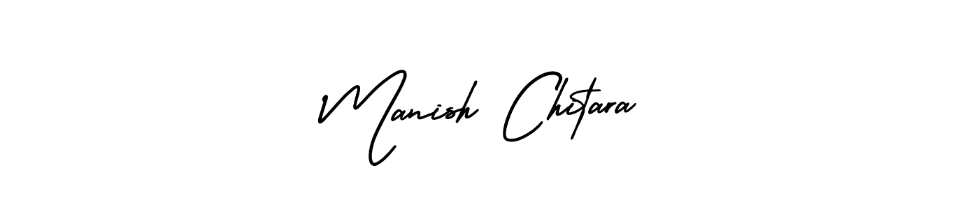 Also we have Manish Chitara name is the best signature style. Create professional handwritten signature collection using AmerikaSignatureDemo-Regular autograph style. Manish Chitara signature style 3 images and pictures png