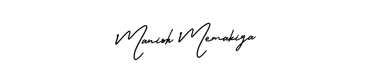 You can use this online signature creator to create a handwritten signature for the name Manish Memakiya. This is the best online autograph maker. Manish Memakiya signature style 3 images and pictures png