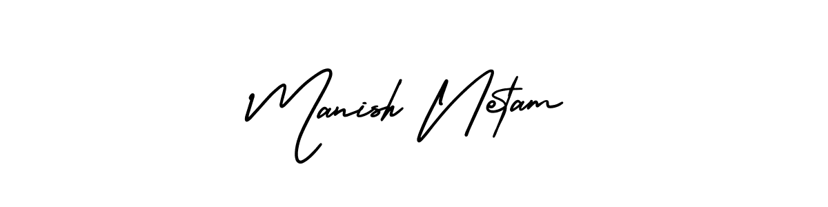if you are searching for the best signature style for your name Manish Netam. so please give up your signature search. here we have designed multiple signature styles  using AmerikaSignatureDemo-Regular. Manish Netam signature style 3 images and pictures png