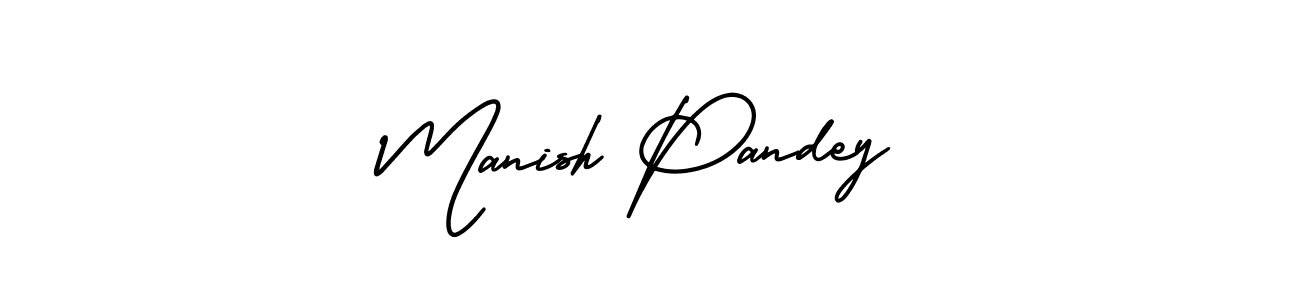 How to make Manish Pandey signature? AmerikaSignatureDemo-Regular is a professional autograph style. Create handwritten signature for Manish Pandey name. Manish Pandey signature style 3 images and pictures png