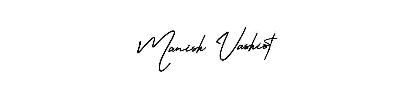 Make a beautiful signature design for name Manish Vashist. Use this online signature maker to create a handwritten signature for free. Manish Vashist signature style 3 images and pictures png