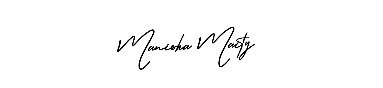 Best and Professional Signature Style for Manisha Maity. AmerikaSignatureDemo-Regular Best Signature Style Collection. Manisha Maity signature style 3 images and pictures png