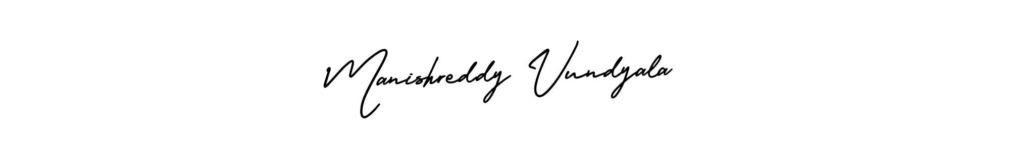Once you've used our free online signature maker to create your best signature AmerikaSignatureDemo-Regular style, it's time to enjoy all of the benefits that Manishreddy Vundyala name signing documents. Manishreddy Vundyala signature style 3 images and pictures png