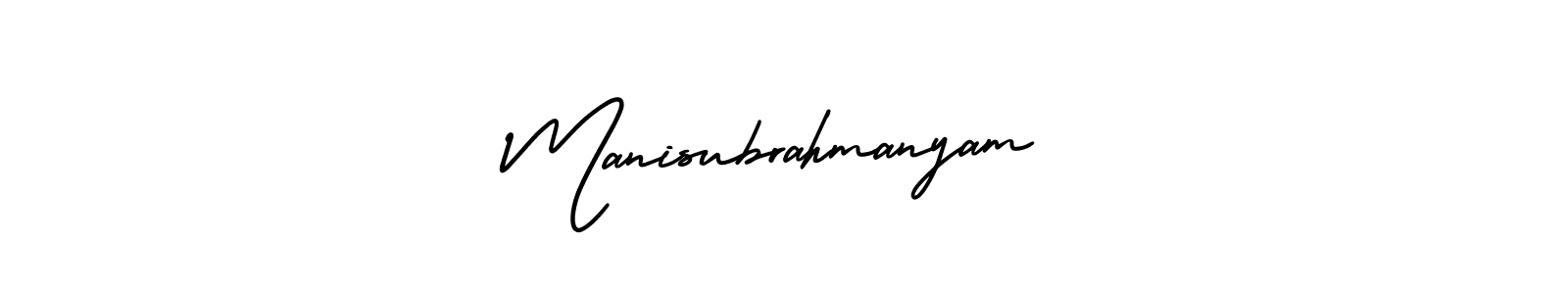 Best and Professional Signature Style for Manisubrahmanyam. AmerikaSignatureDemo-Regular Best Signature Style Collection. Manisubrahmanyam signature style 3 images and pictures png