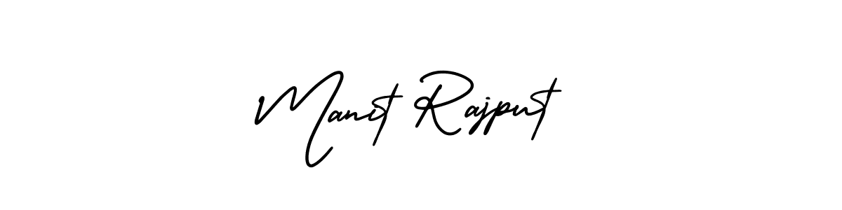 Make a short Manit Rajput signature style. Manage your documents anywhere anytime using AmerikaSignatureDemo-Regular. Create and add eSignatures, submit forms, share and send files easily. Manit Rajput signature style 3 images and pictures png