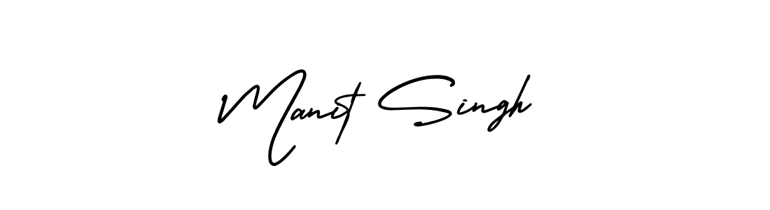 Make a beautiful signature design for name Manit Singh. Use this online signature maker to create a handwritten signature for free. Manit Singh signature style 3 images and pictures png