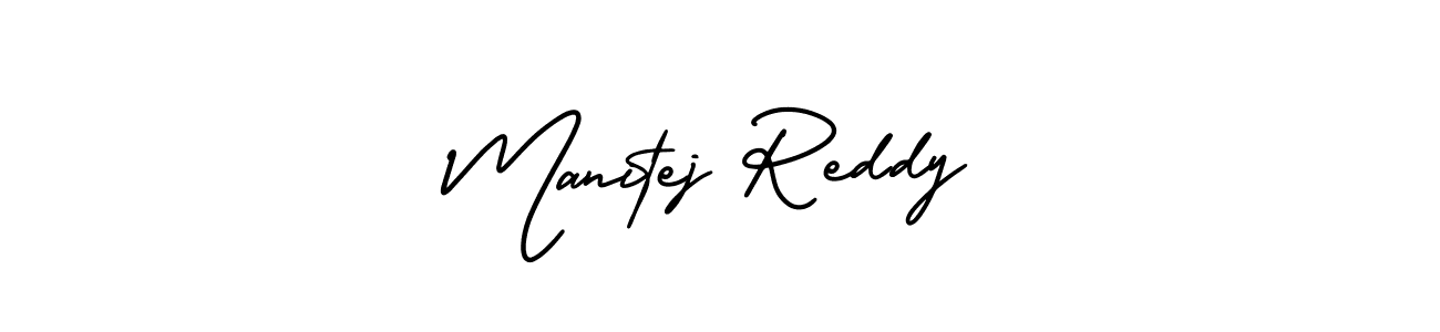 Best and Professional Signature Style for Manitej Reddy. AmerikaSignatureDemo-Regular Best Signature Style Collection. Manitej Reddy signature style 3 images and pictures png