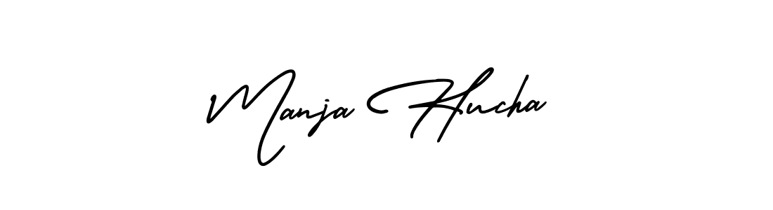 Once you've used our free online signature maker to create your best signature AmerikaSignatureDemo-Regular style, it's time to enjoy all of the benefits that Manja Hucha name signing documents. Manja Hucha signature style 3 images and pictures png