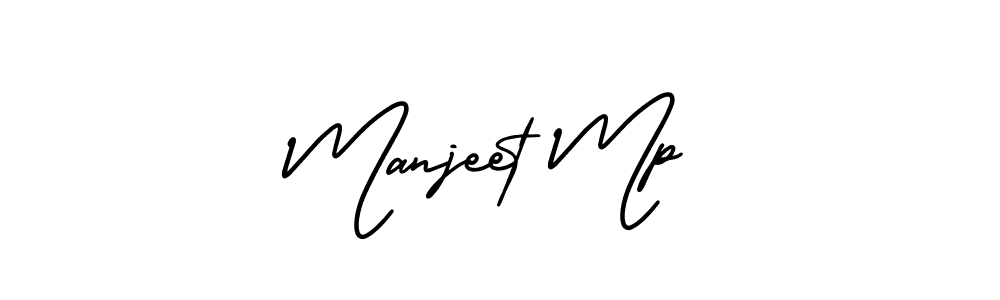 Also we have Manjeet Mp name is the best signature style. Create professional handwritten signature collection using AmerikaSignatureDemo-Regular autograph style. Manjeet Mp signature style 3 images and pictures png