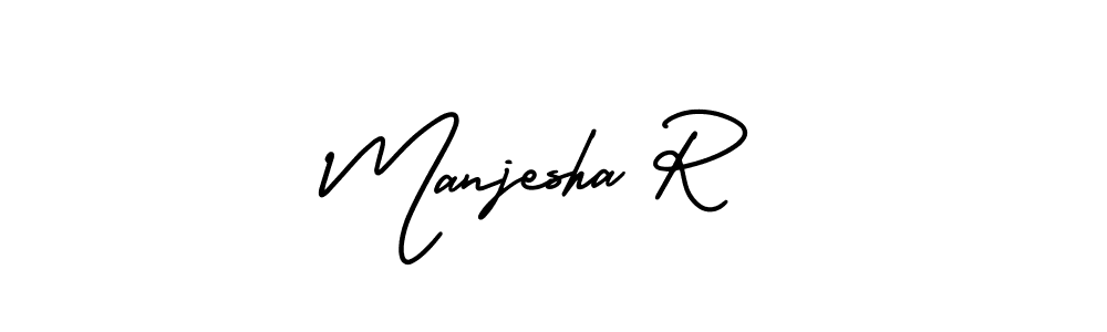 Once you've used our free online signature maker to create your best signature AmerikaSignatureDemo-Regular style, it's time to enjoy all of the benefits that Manjesha R name signing documents. Manjesha R signature style 3 images and pictures png