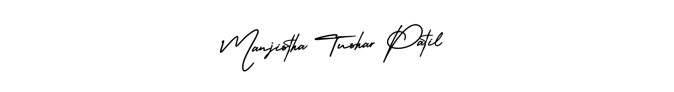 Check out images of Autograph of Manjistha Tushar Patil name. Actor Manjistha Tushar Patil Signature Style. AmerikaSignatureDemo-Regular is a professional sign style online. Manjistha Tushar Patil signature style 3 images and pictures png