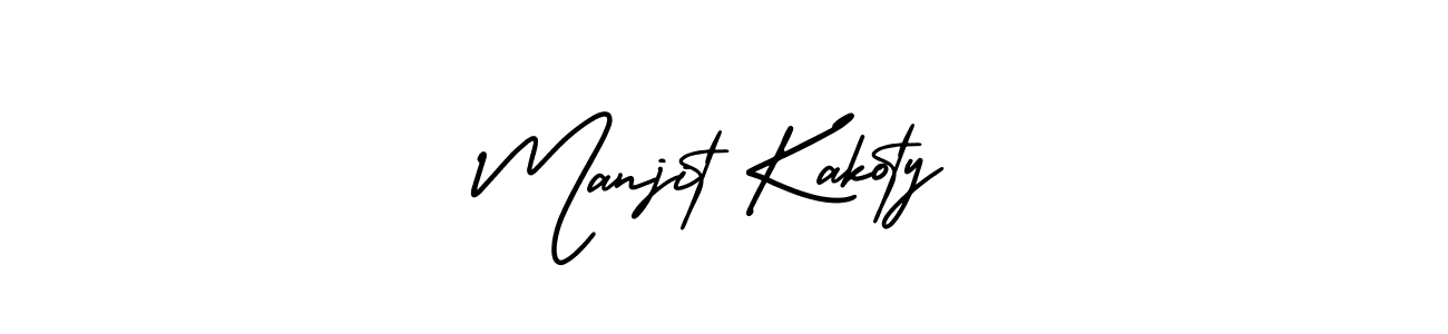 Also we have Manjit Kakoty name is the best signature style. Create professional handwritten signature collection using AmerikaSignatureDemo-Regular autograph style. Manjit Kakoty signature style 3 images and pictures png