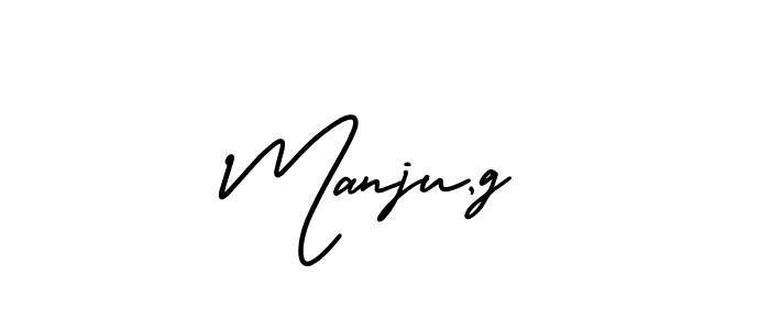 You can use this online signature creator to create a handwritten signature for the name Manju,g. This is the best online autograph maker. Manju,g signature style 3 images and pictures png