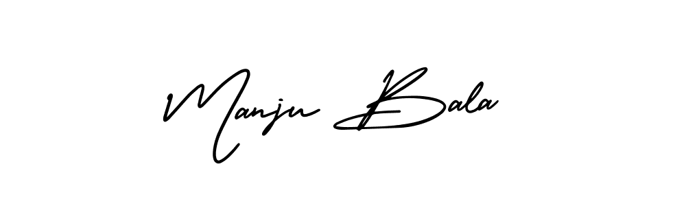 You can use this online signature creator to create a handwritten signature for the name Manju Bala. This is the best online autograph maker. Manju Bala signature style 3 images and pictures png