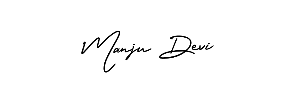 How to make Manju Devi signature? AmerikaSignatureDemo-Regular is a professional autograph style. Create handwritten signature for Manju Devi name. Manju Devi signature style 3 images and pictures png