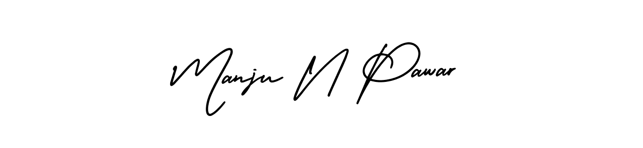 It looks lik you need a new signature style for name Manju N Pawar. Design unique handwritten (AmerikaSignatureDemo-Regular) signature with our free signature maker in just a few clicks. Manju N Pawar signature style 3 images and pictures png