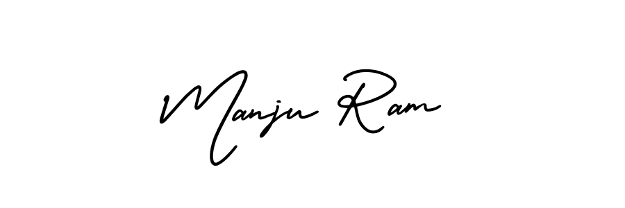 Check out images of Autograph of Manju Ram name. Actor Manju Ram Signature Style. AmerikaSignatureDemo-Regular is a professional sign style online. Manju Ram signature style 3 images and pictures png