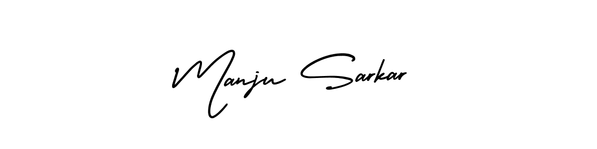 Similarly AmerikaSignatureDemo-Regular is the best handwritten signature design. Signature creator online .You can use it as an online autograph creator for name Manju Sarkar. Manju Sarkar signature style 3 images and pictures png