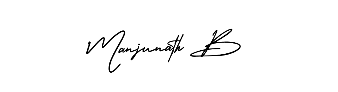 Similarly AmerikaSignatureDemo-Regular is the best handwritten signature design. Signature creator online .You can use it as an online autograph creator for name Manjunath B. Manjunath B signature style 3 images and pictures png