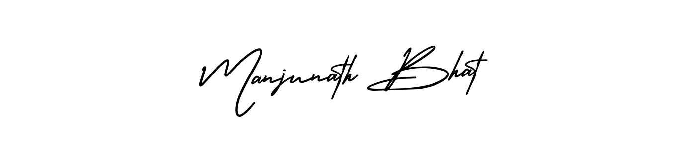 Make a beautiful signature design for name Manjunath Bhat. Use this online signature maker to create a handwritten signature for free. Manjunath Bhat signature style 3 images and pictures png