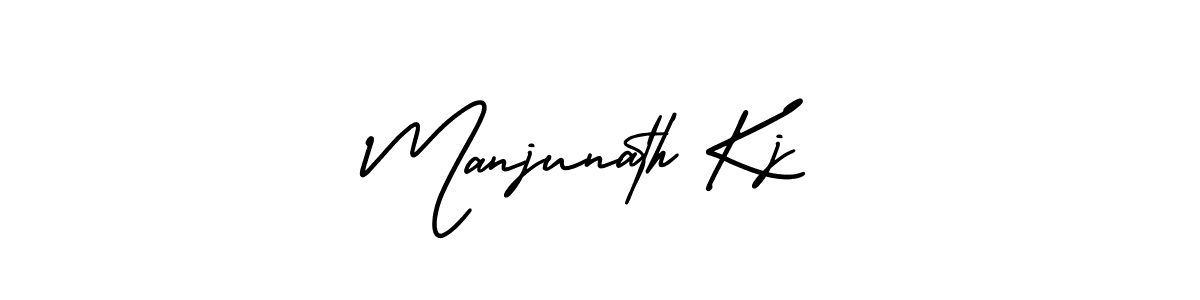 Similarly AmerikaSignatureDemo-Regular is the best handwritten signature design. Signature creator online .You can use it as an online autograph creator for name Manjunath Kj. Manjunath Kj signature style 3 images and pictures png