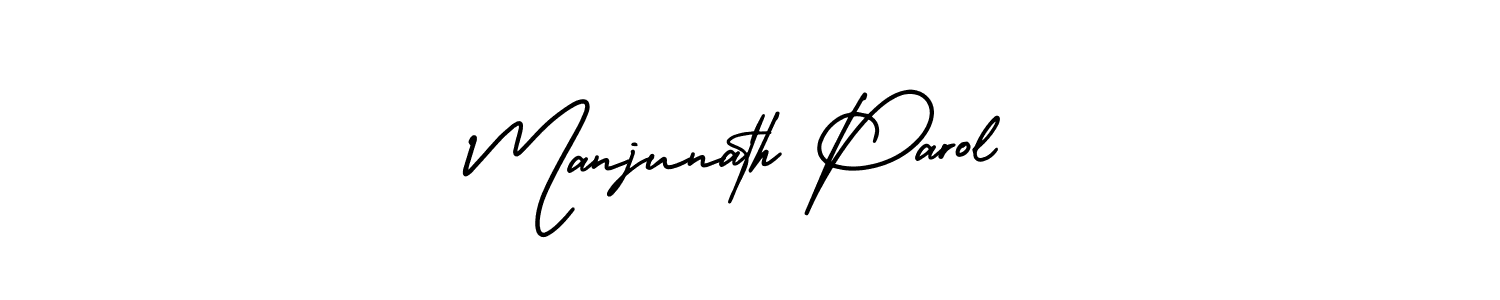 Check out images of Autograph of Manjunath Parol name. Actor Manjunath Parol Signature Style. AmerikaSignatureDemo-Regular is a professional sign style online. Manjunath Parol signature style 3 images and pictures png