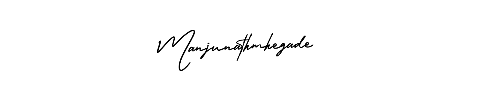 Use a signature maker to create a handwritten signature online. With this signature software, you can design (AmerikaSignatureDemo-Regular) your own signature for name Manjunathmhegade. Manjunathmhegade signature style 3 images and pictures png