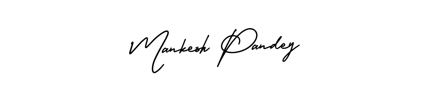 How to make Mankesh Pandey signature? AmerikaSignatureDemo-Regular is a professional autograph style. Create handwritten signature for Mankesh Pandey name. Mankesh Pandey signature style 3 images and pictures png